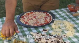 pizza i bilen
