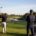 Företagare spelar golf